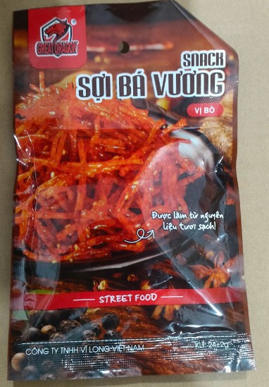  Snack Bá Vương ( 30 gói )